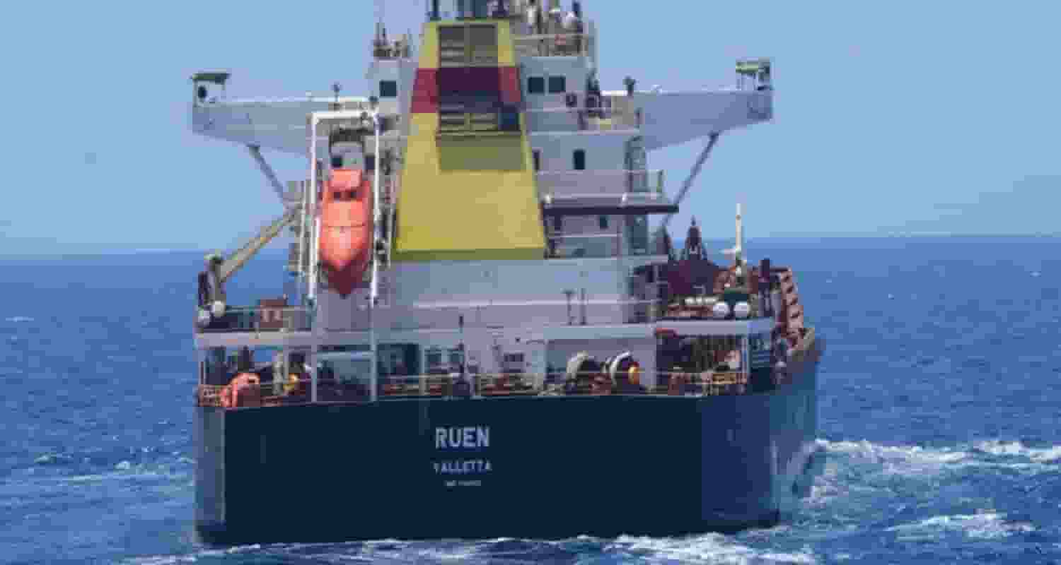 The ship that was hijacked by Somalian pirates.