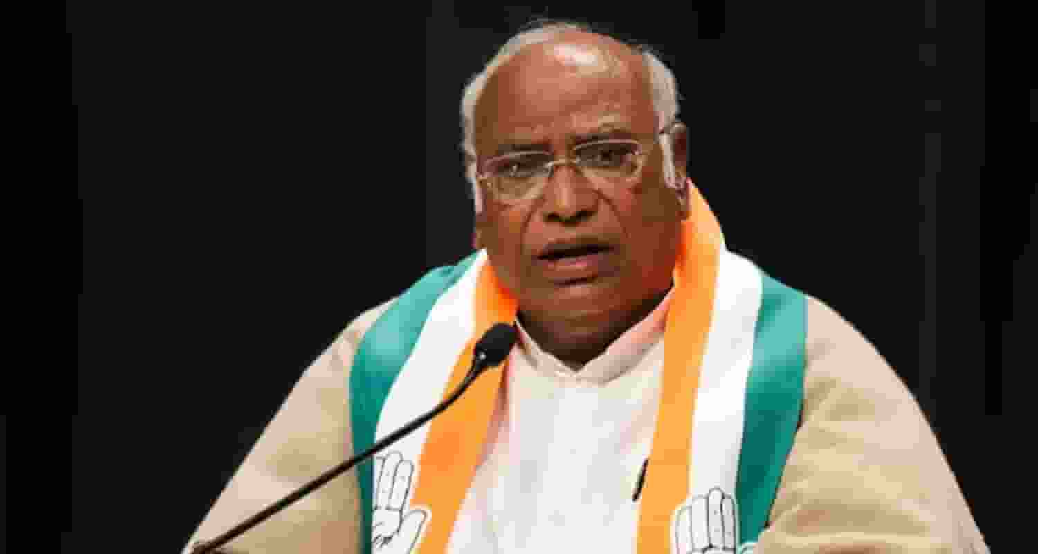 Congress President Mallikarjun Kharge. Image X.