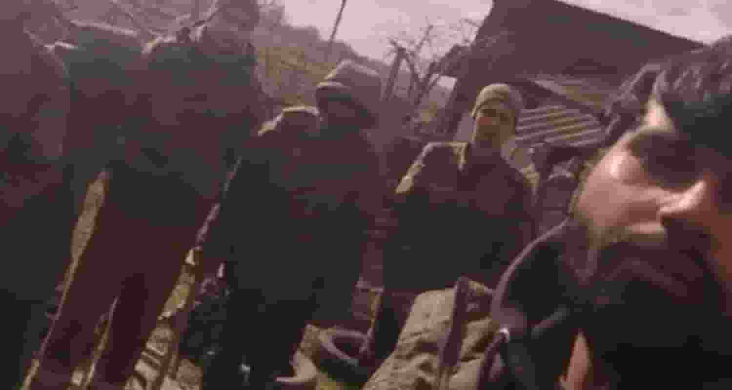 A Picture from the Video Message that has been sent by Harsh to his Family members.
