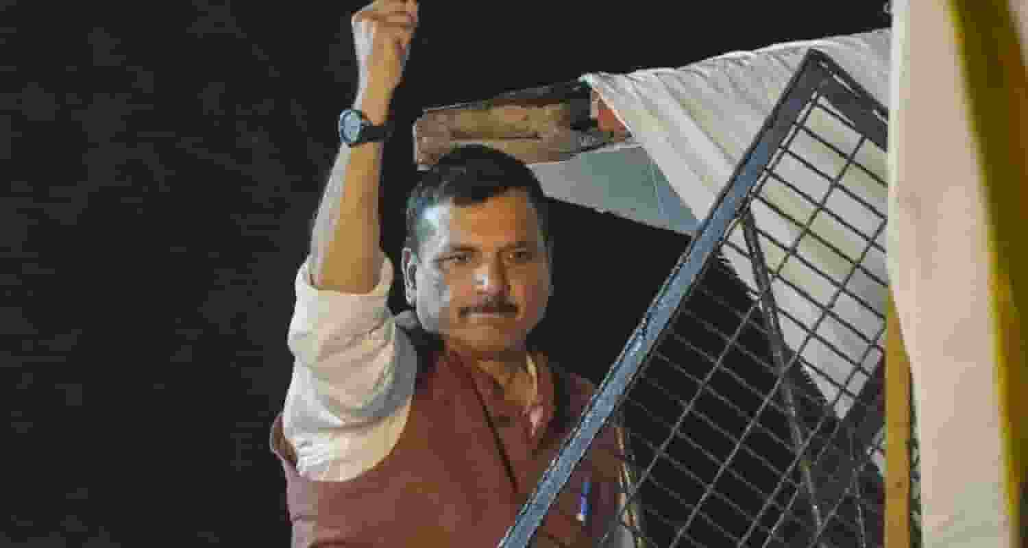 AAP Leader Sanjay Singh. File Photo.