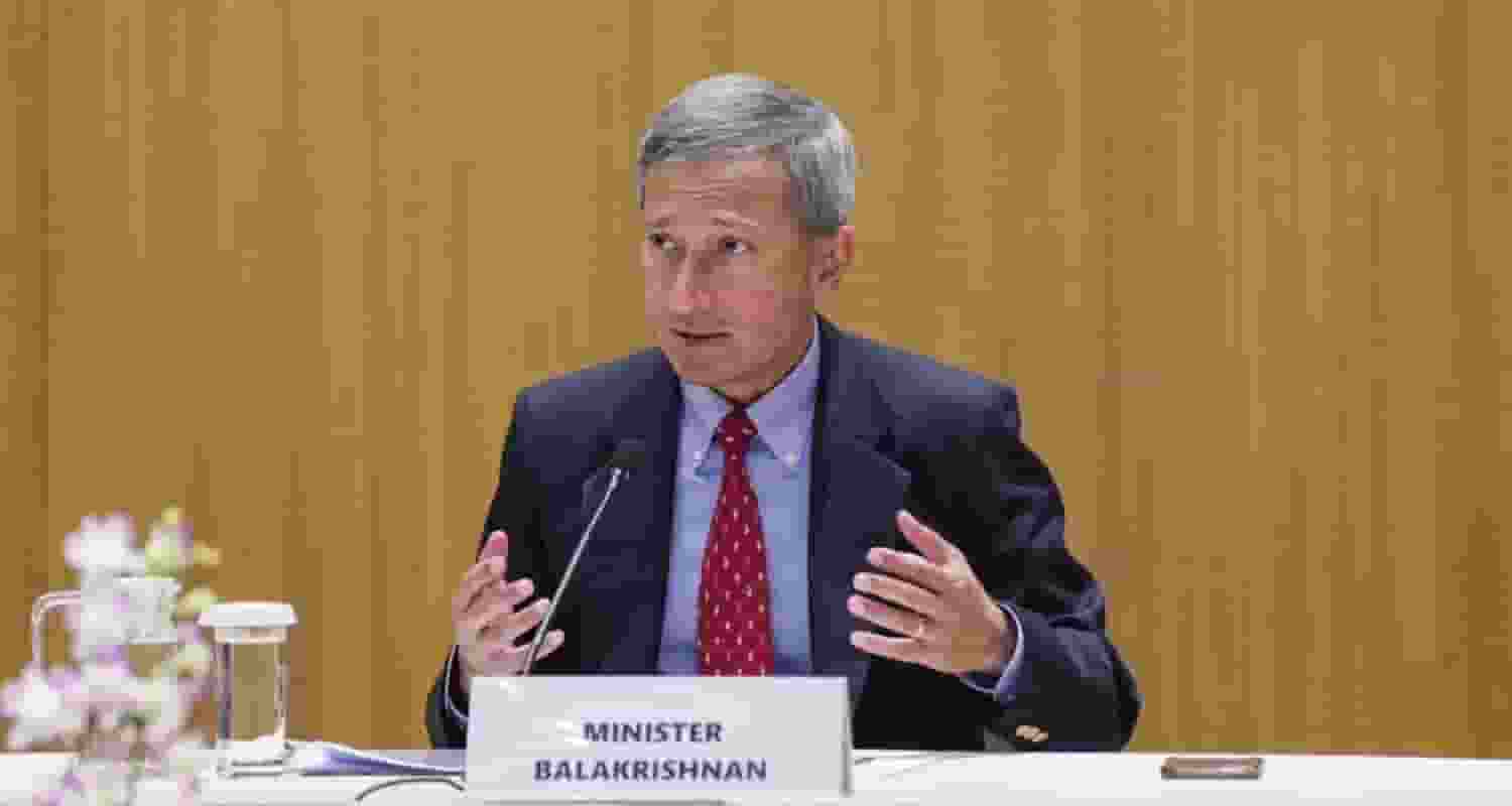 Singapore Foreign Minister Vivian Balakrishnan. 