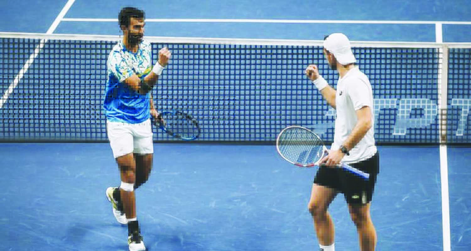 India's Yuki Bhambri and his French partner Albano Olivetti crashed out of Marrakech Open after losing the hard-fought semifinal to second seeds Lucas Miedler and Alexander Erler of Austria.
