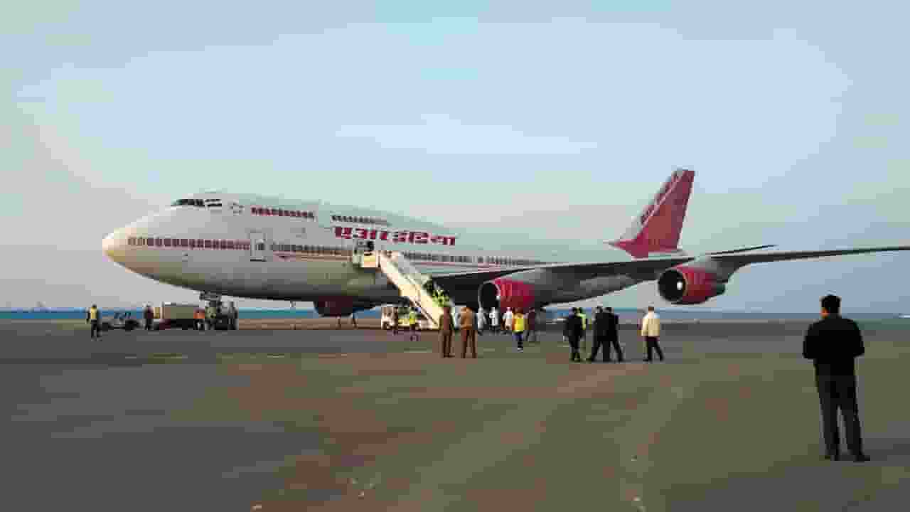 Air India international flight