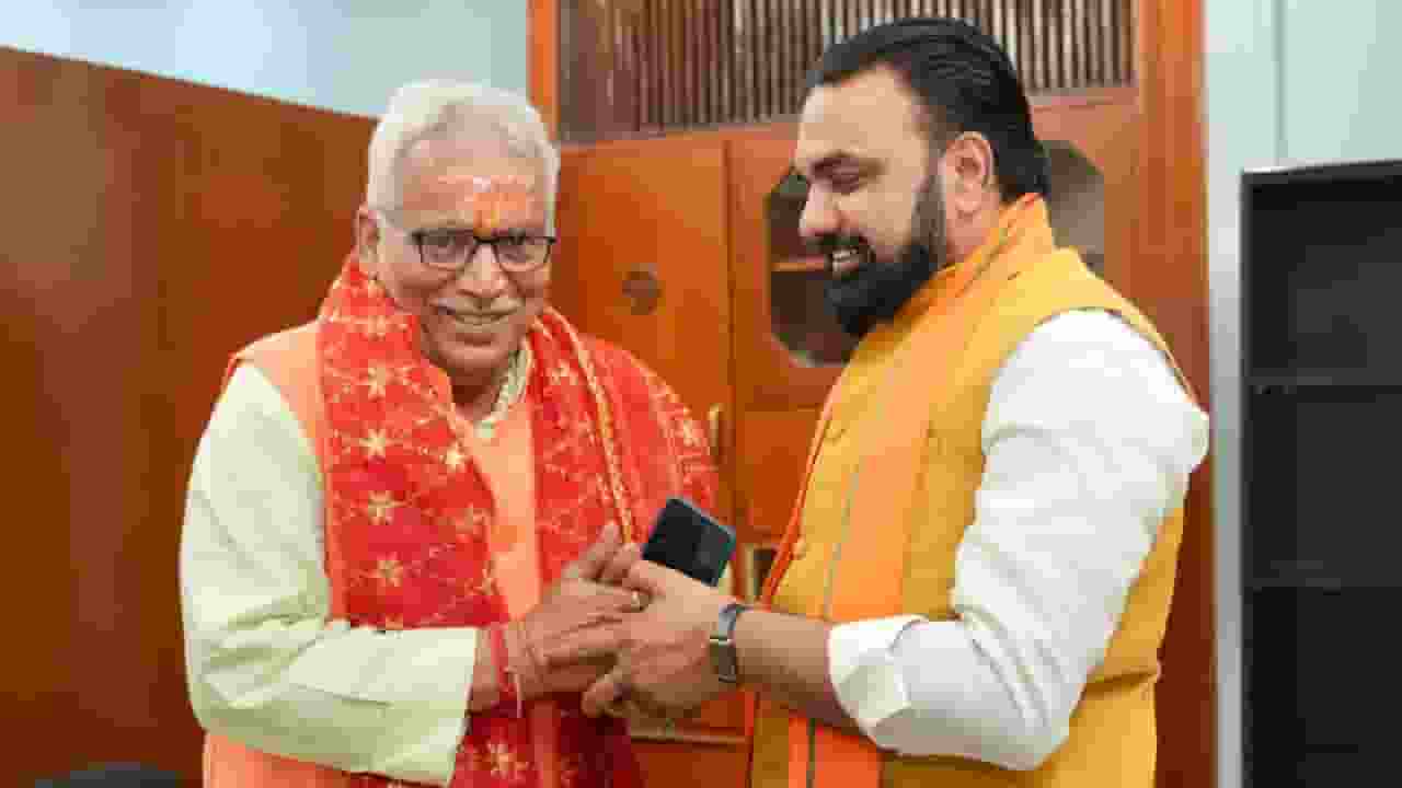 CM Samrat Chaudhary and Arvind Sharma