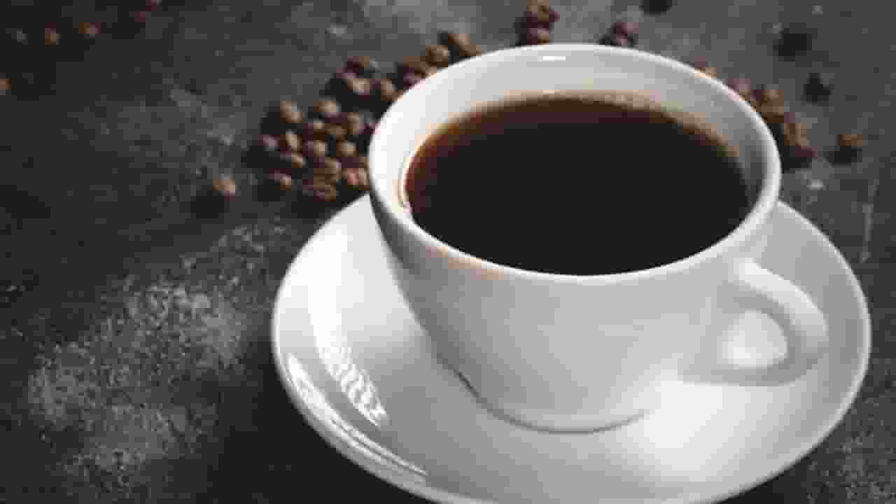 black coffee