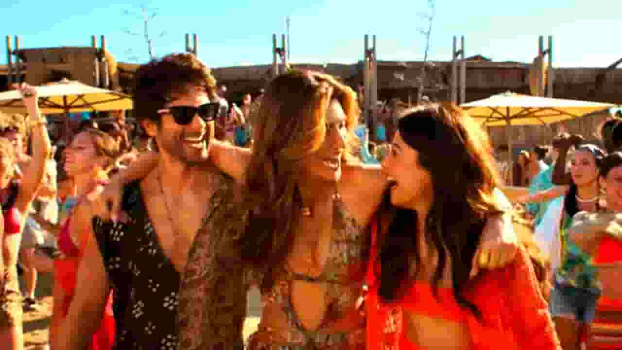 shahid, kriti sanon and rashmika