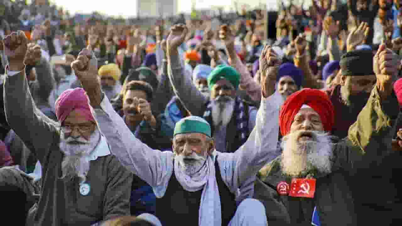 farmers protest