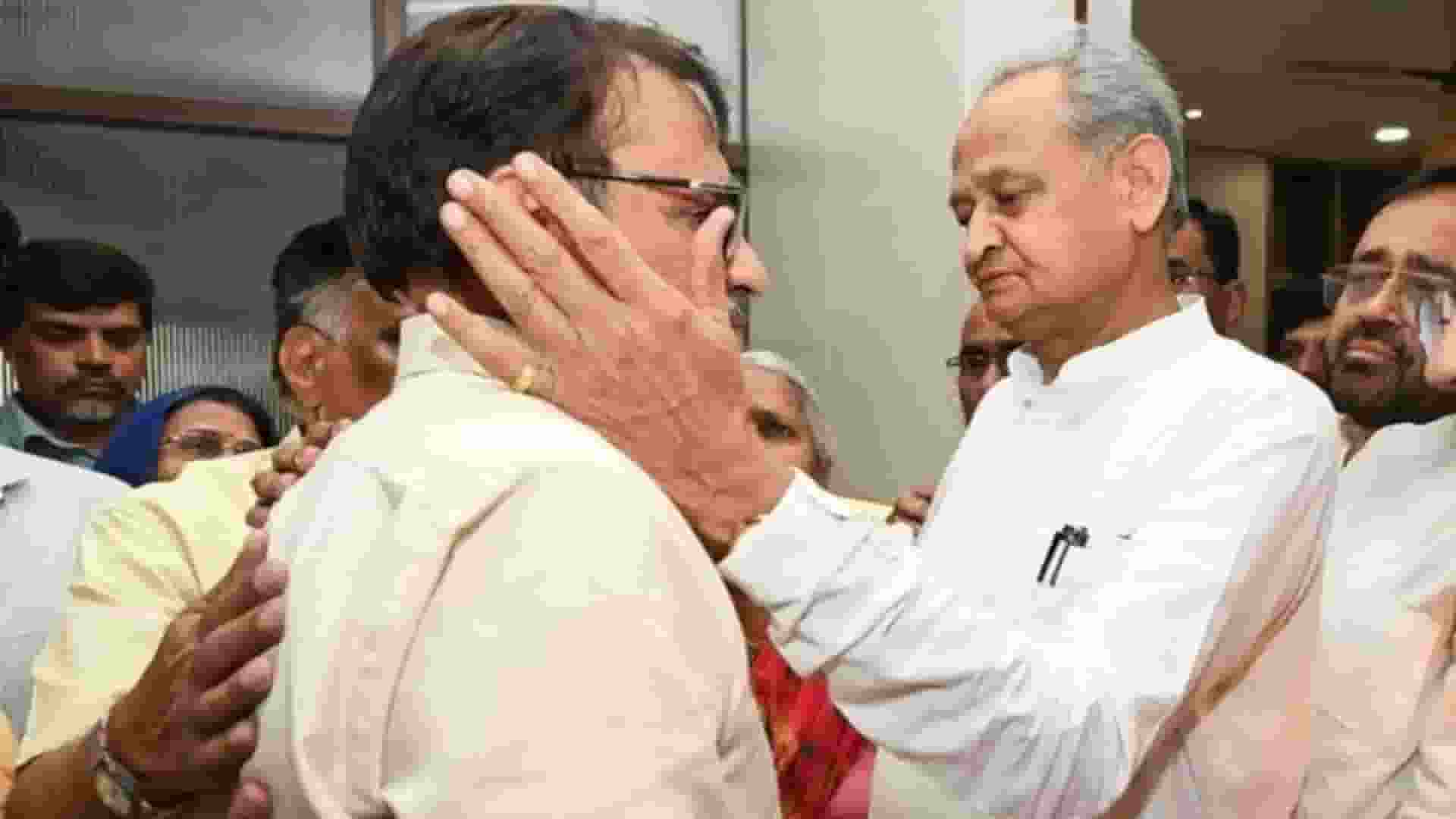 Mahesh Joshi With Ashok Gehlot