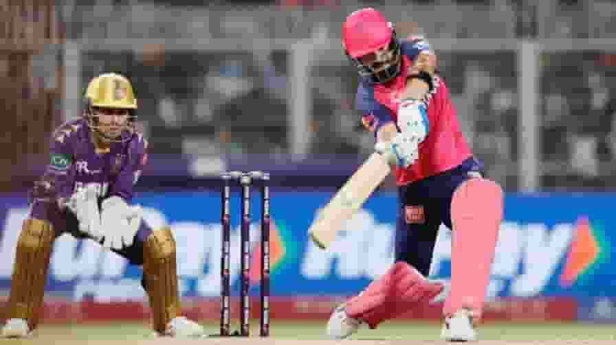 Riyan Parag vs KKR