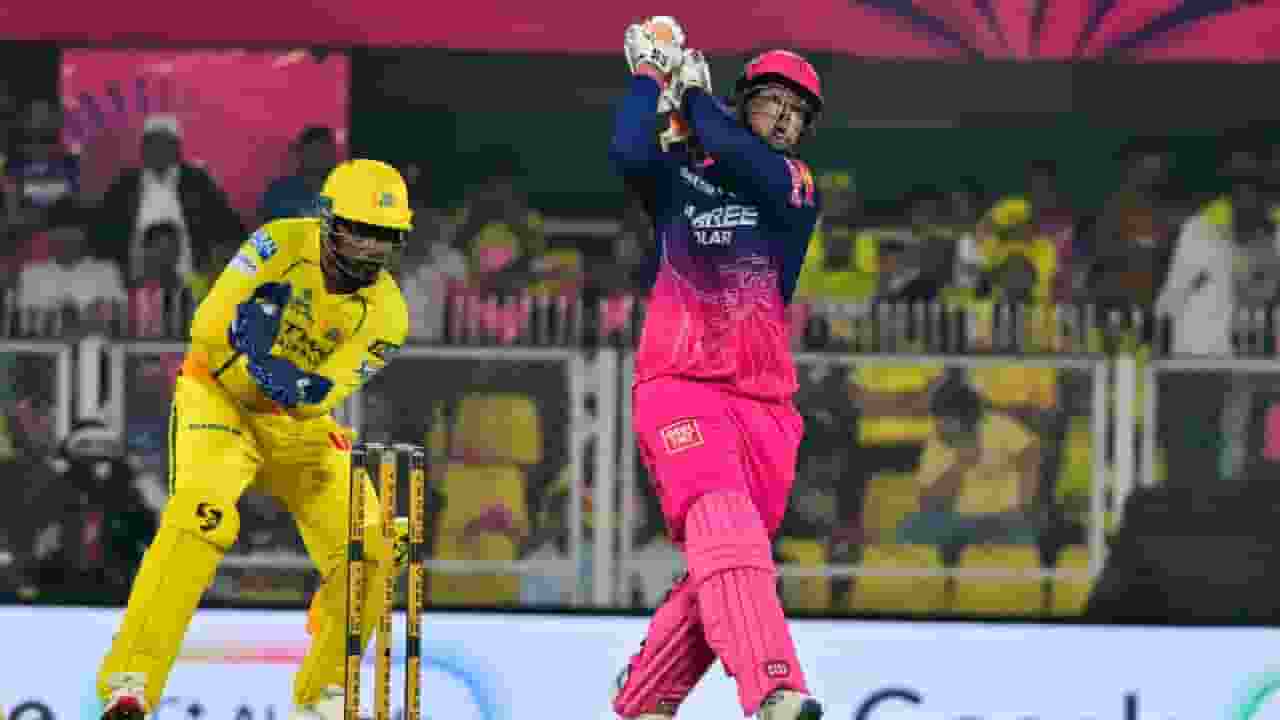 Vaibhav Sooryavanshi hits half century against Chennai