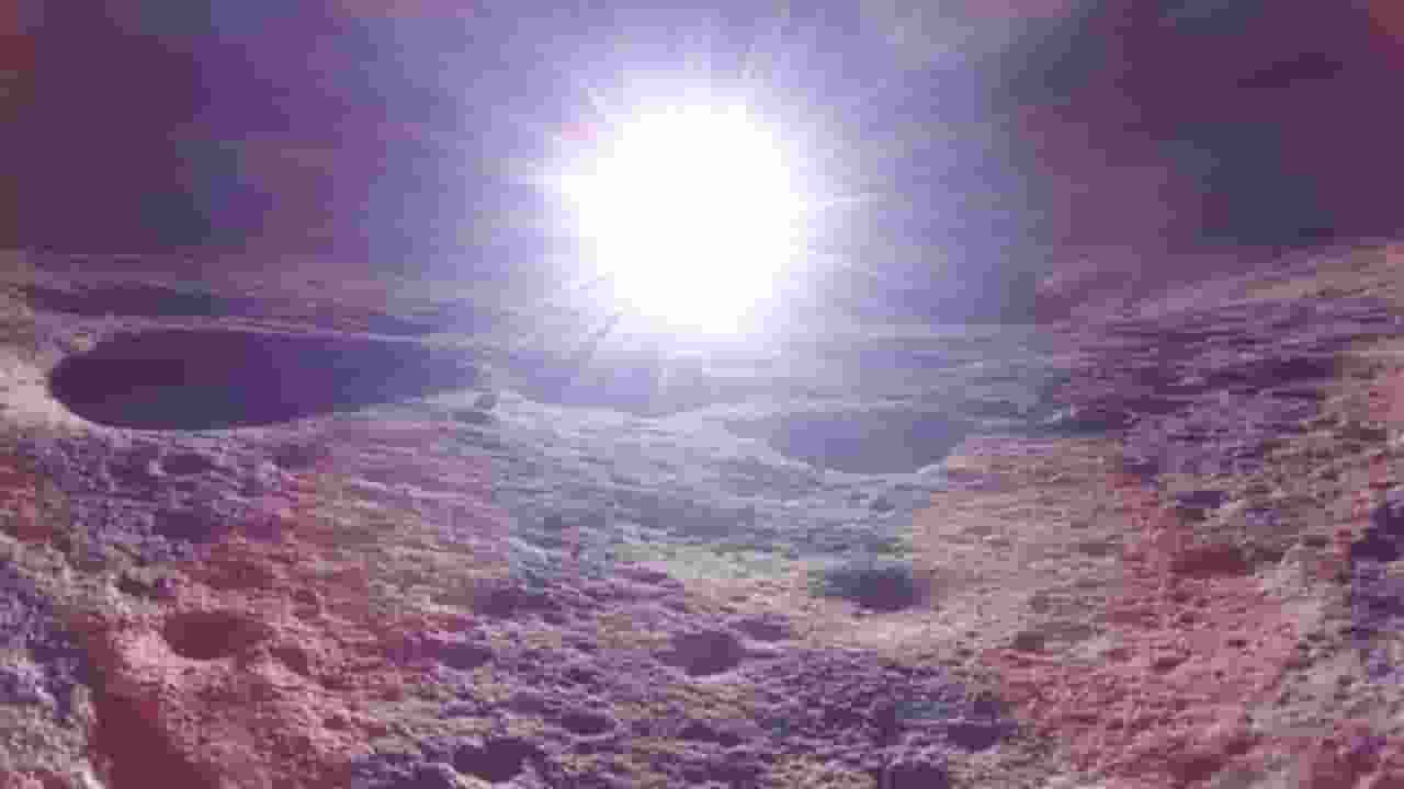 lunar surface
