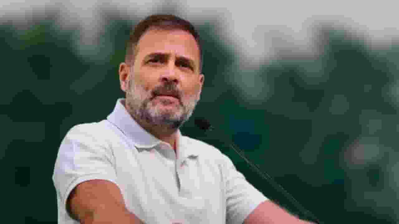 Congress Leader Rahul Gnadhi : Photo: PTI