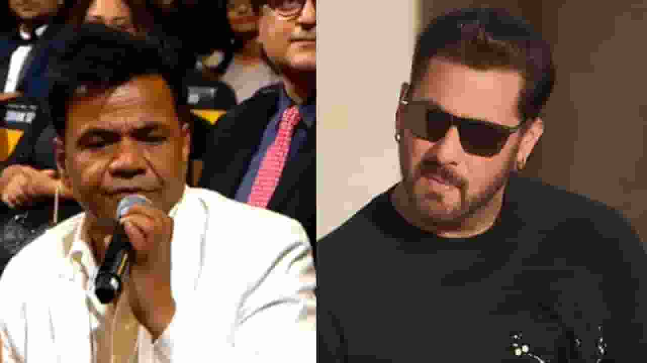 rajpal Yadav and Salman Khan