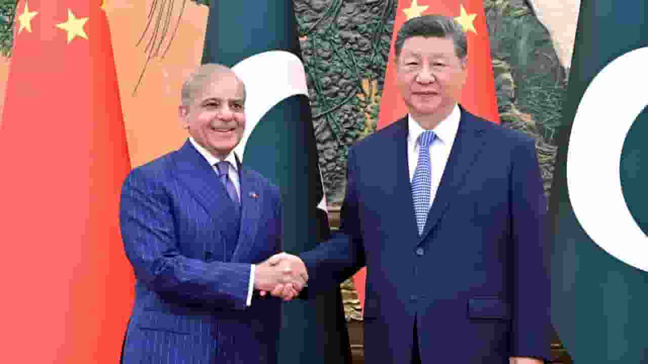 Shehbaz Sharif and XI Jinping