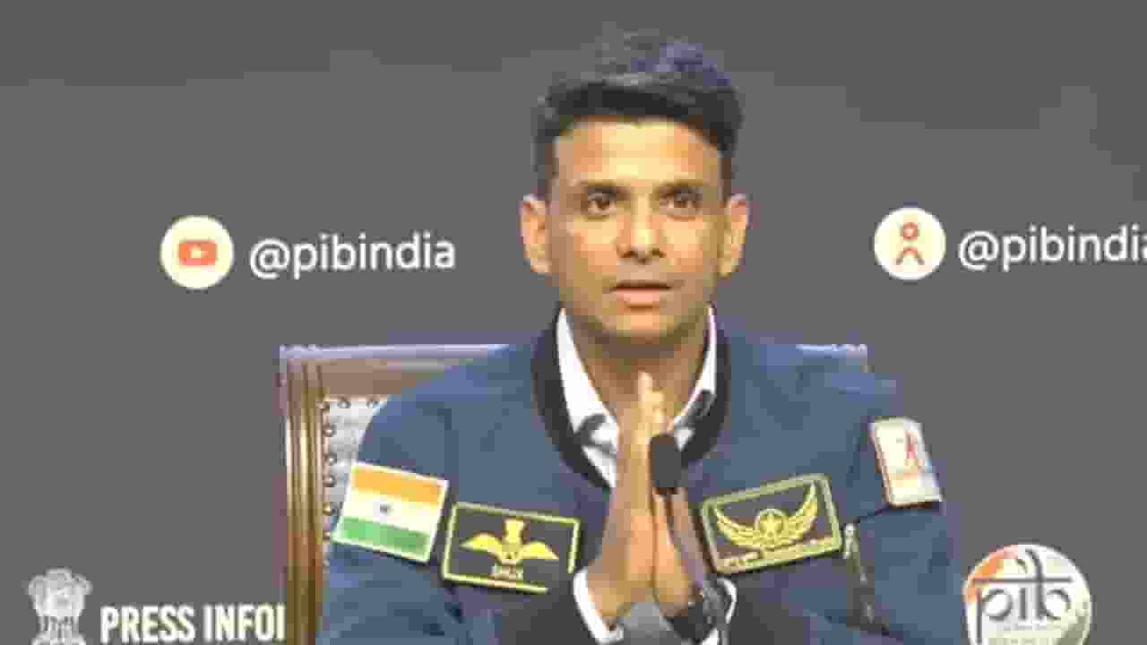 Shubhanshu Shukla.