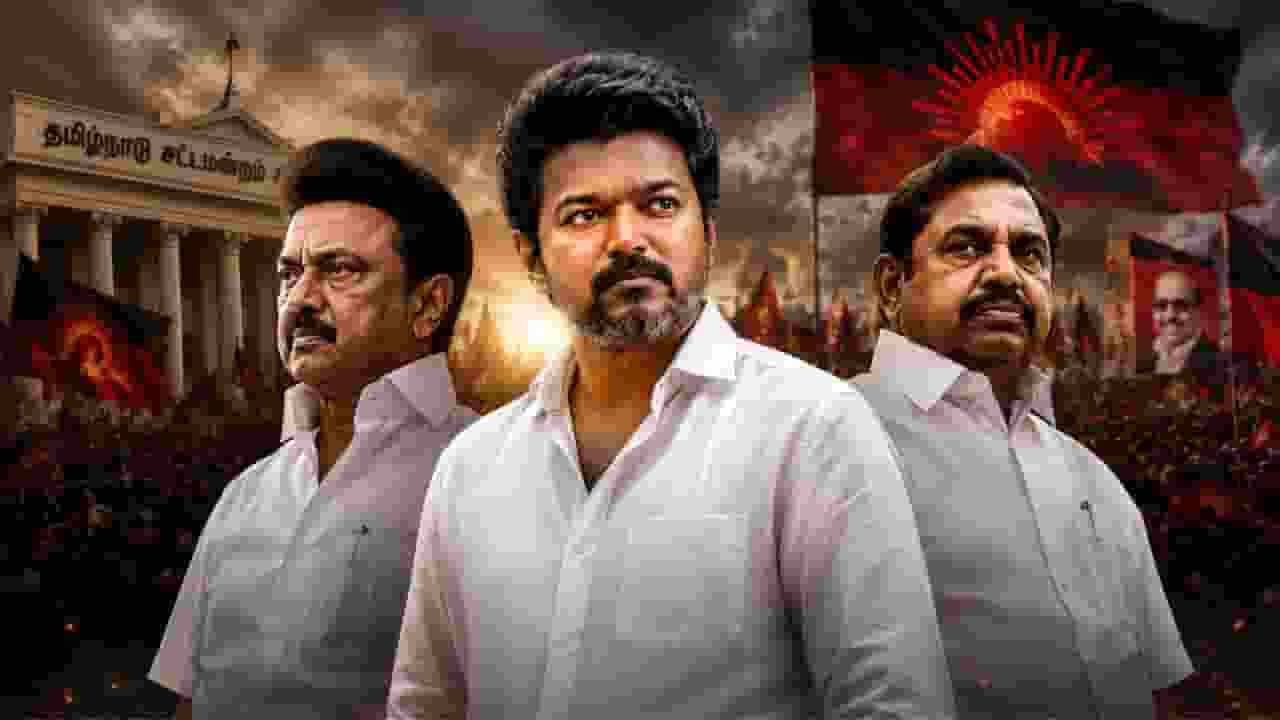 ai generated image of tamilnadu leaders