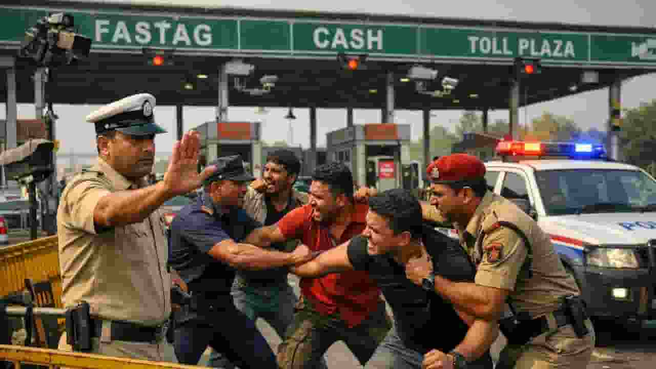 Toll plaza