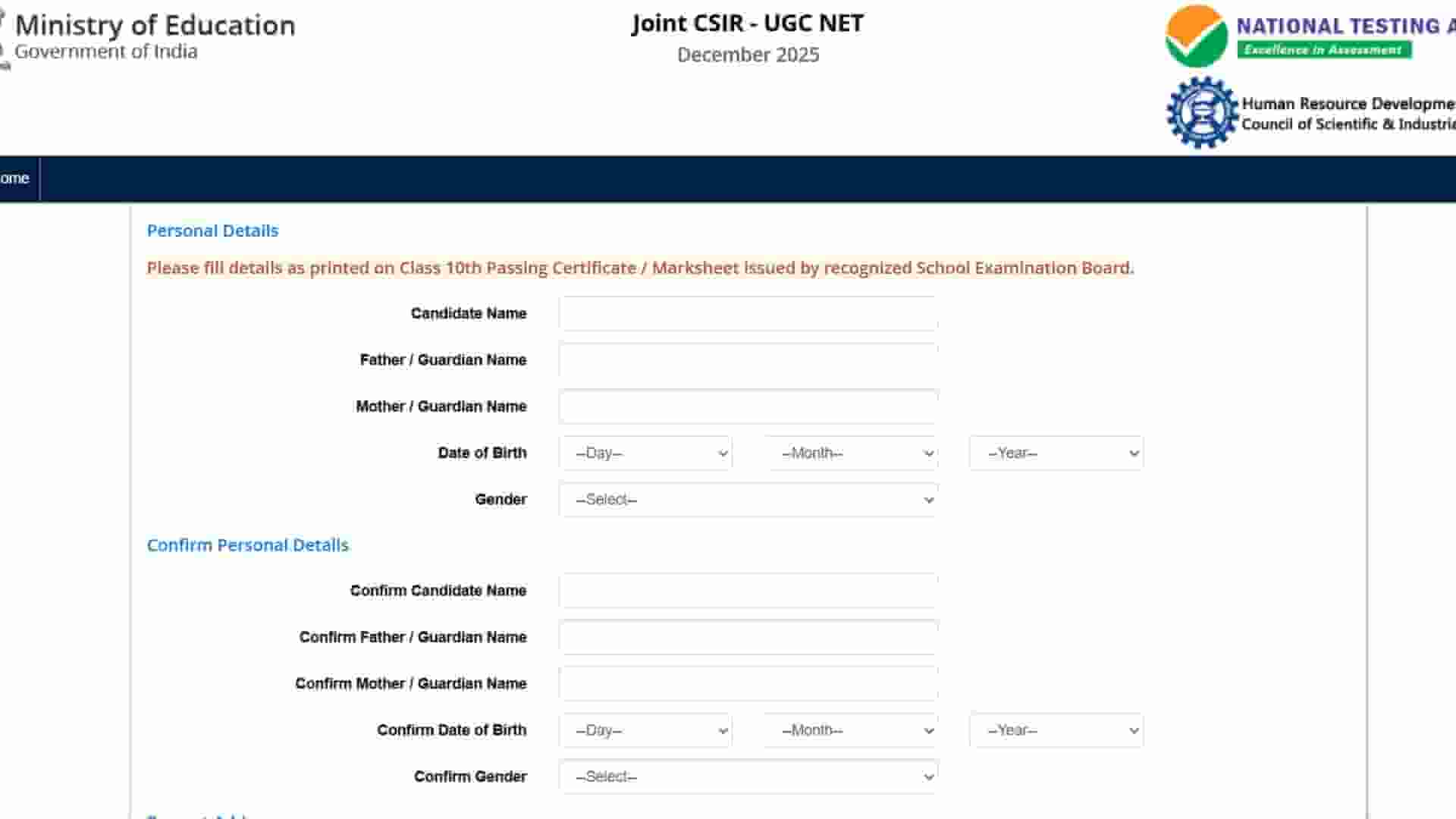  CSIR UGC NET