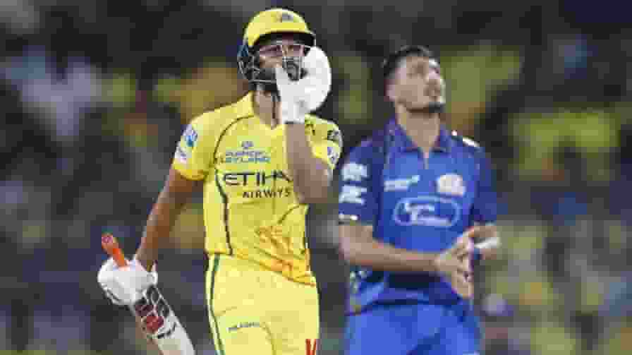 Ruturaj Gaikwad Fifty vs MI IPL 2026