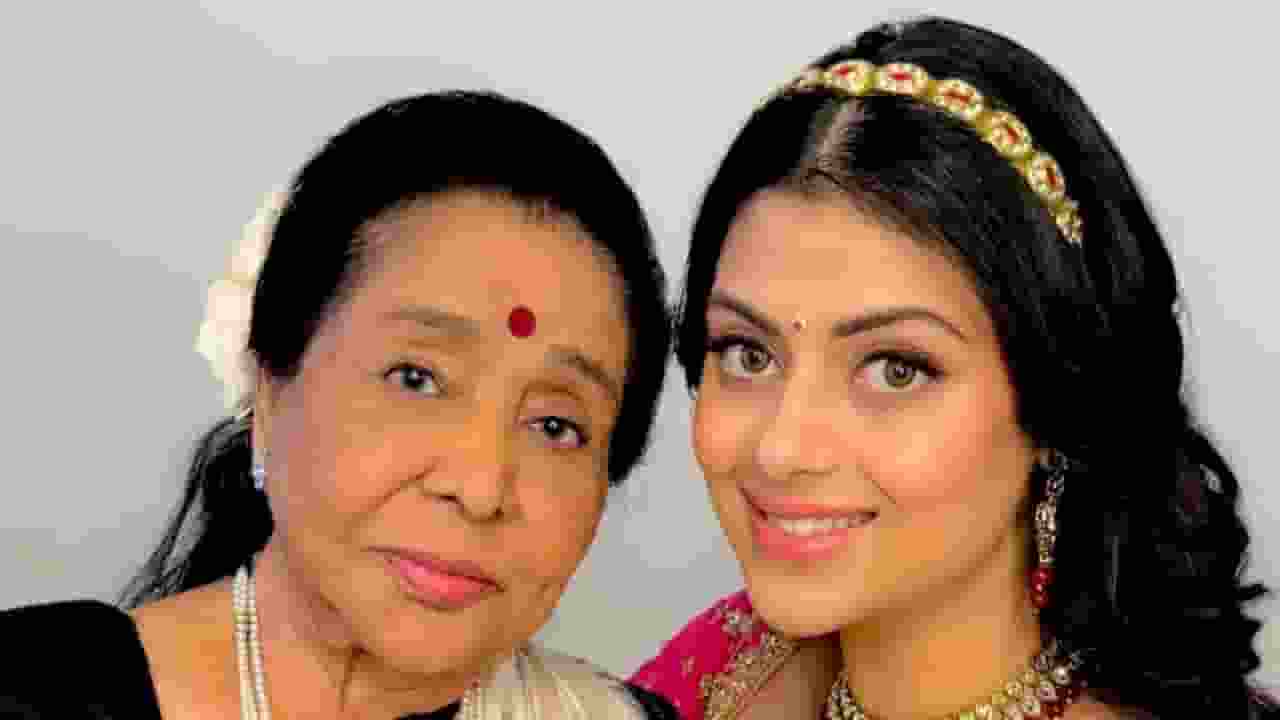  asha bhosle grand daughter zanai