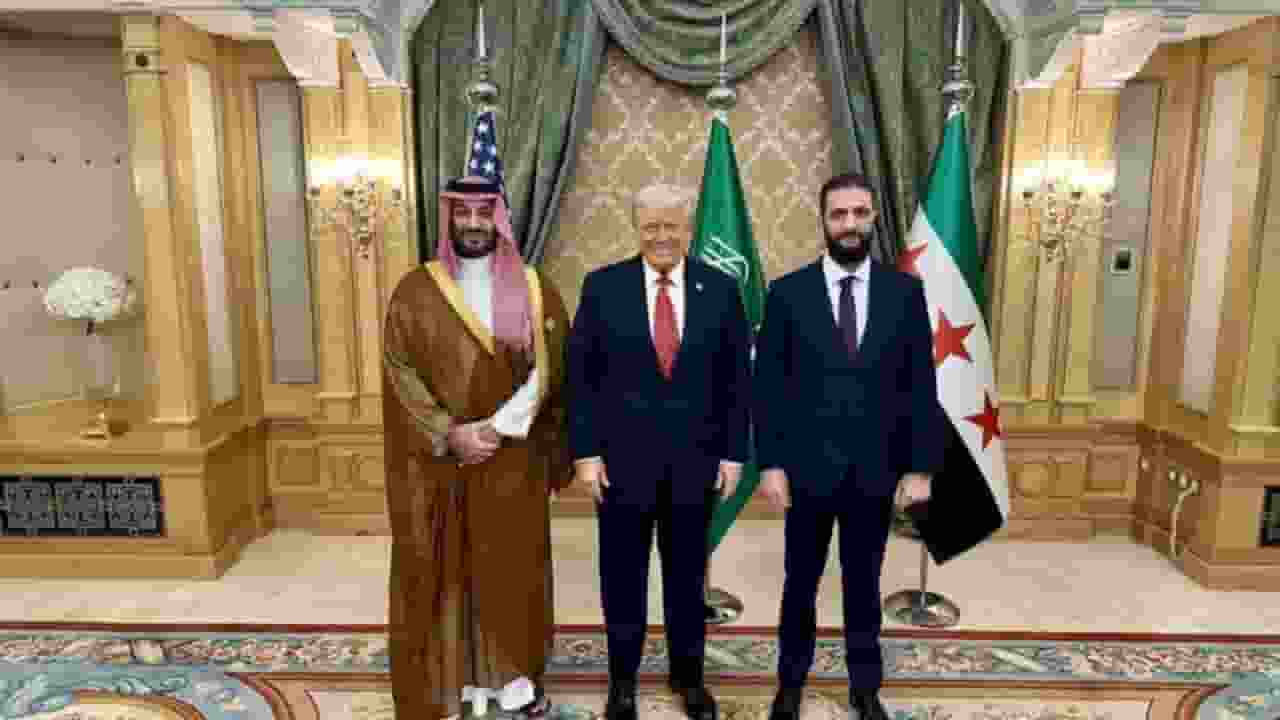 Trump meets Syria al Sharaa
