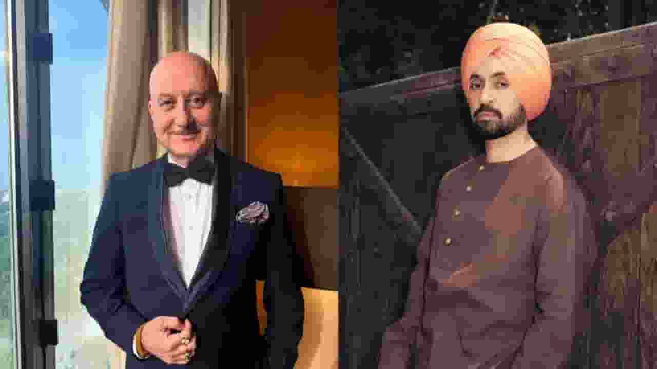 Anupam kher reaction diljit dosanjh