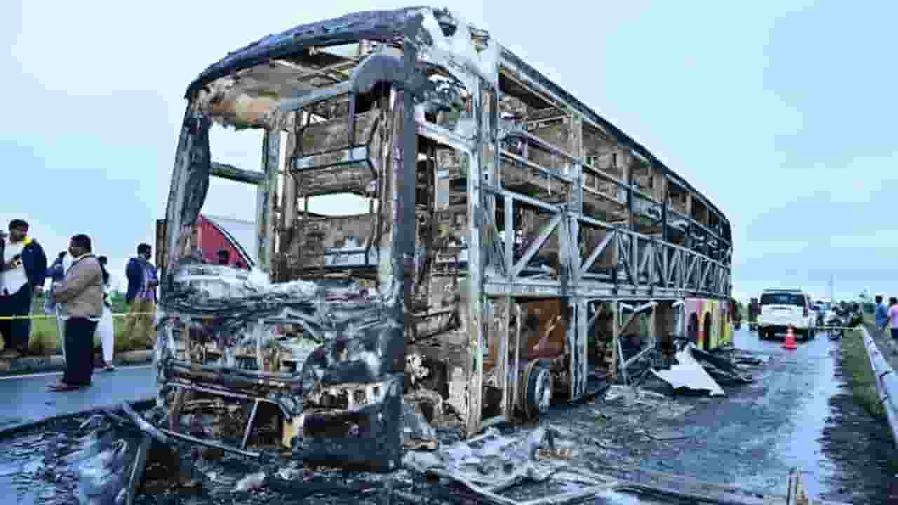 bus fire