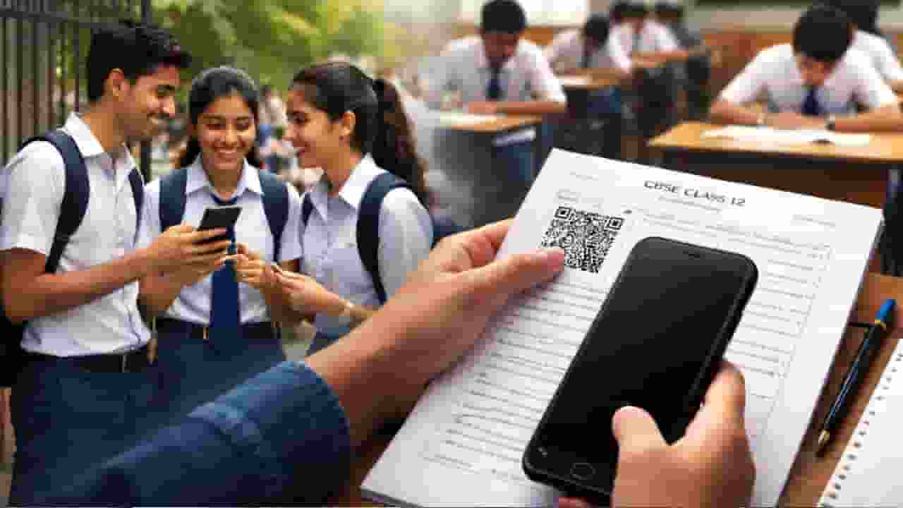 CBSE qr code scan