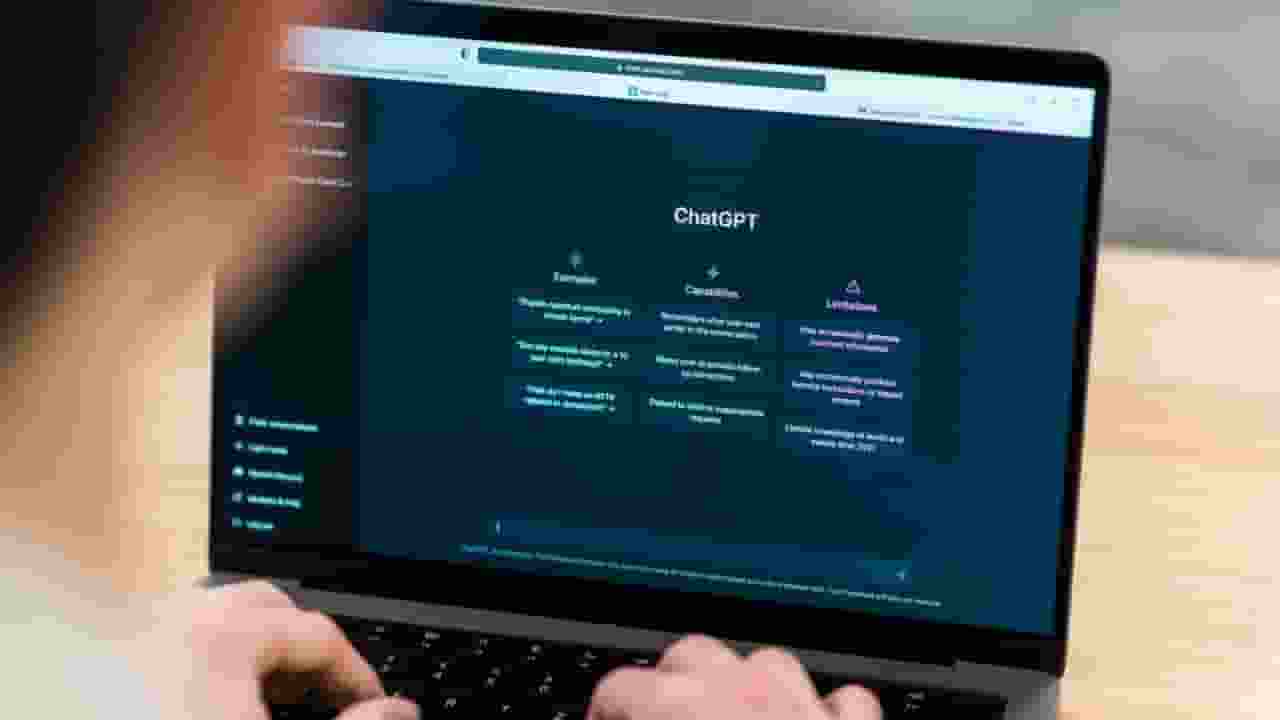 Image of person using Chatgpt