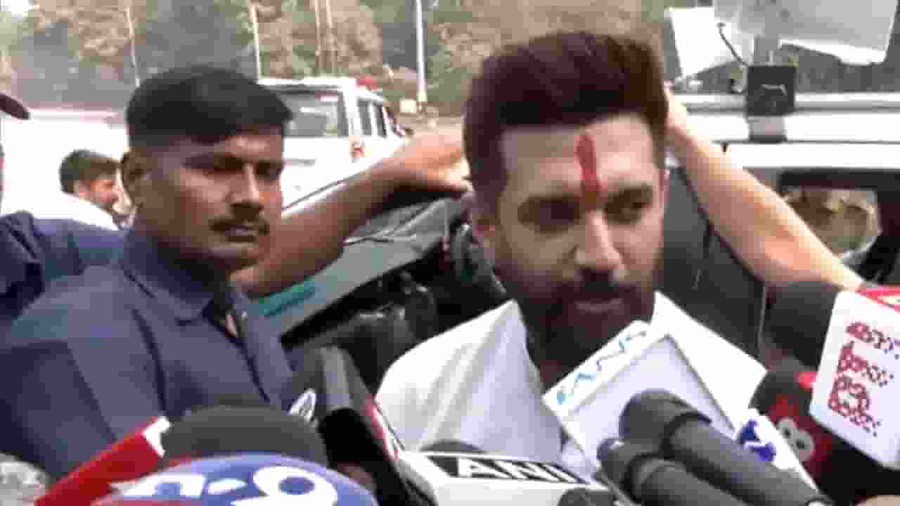 Chirag meets nitish kumar