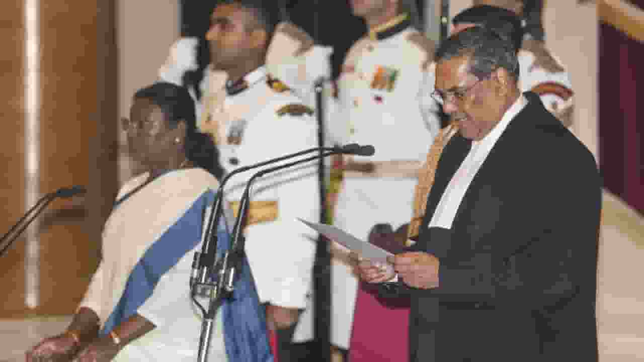 CJI Sanjiv Khanna and President Draupadi Murmu