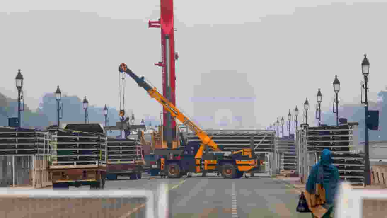 Republic Day parade rehearsal 2025  