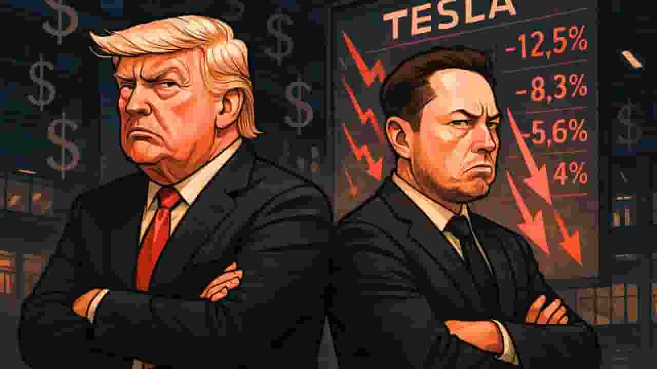 Elon Musk Vs Donald trump