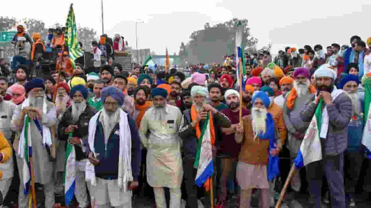 Farmers protest Punjab