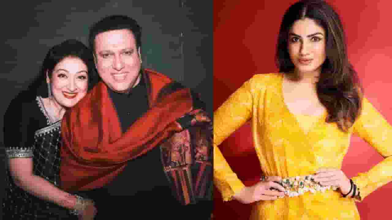 govinda sunita and raveena tandon