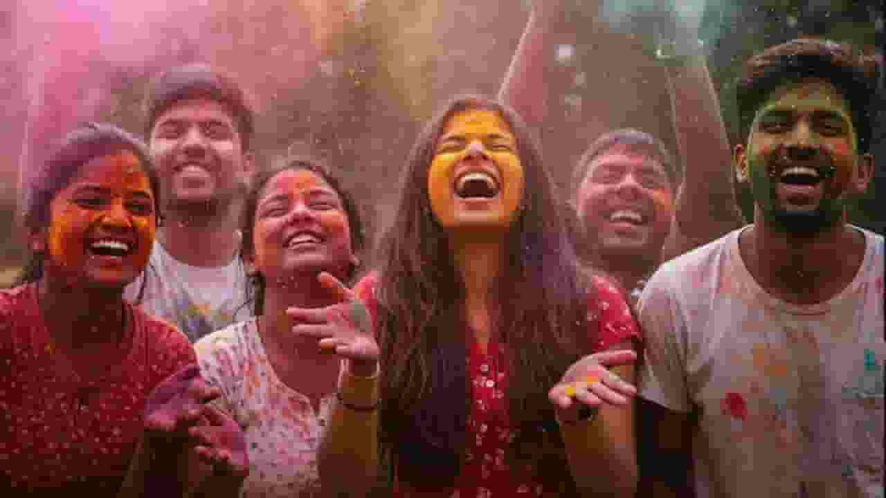 holi celebration