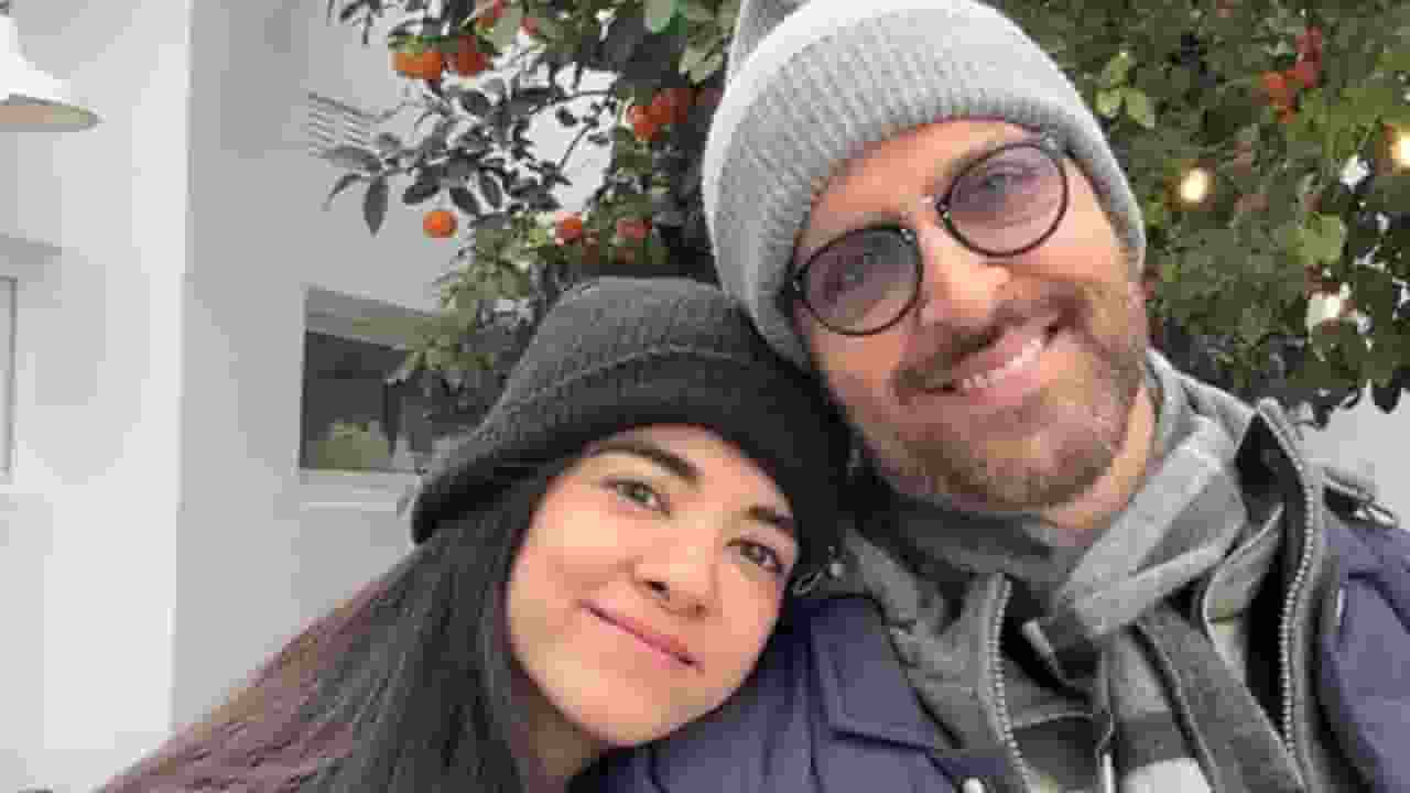 Hrithik roshan and Saba Azad