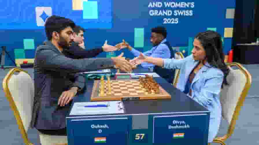 D Gukesh Divya Deshmukh