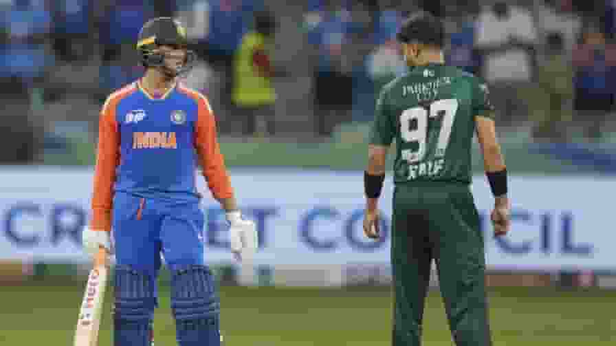 Abhishek Sharma Haris Rauf fight