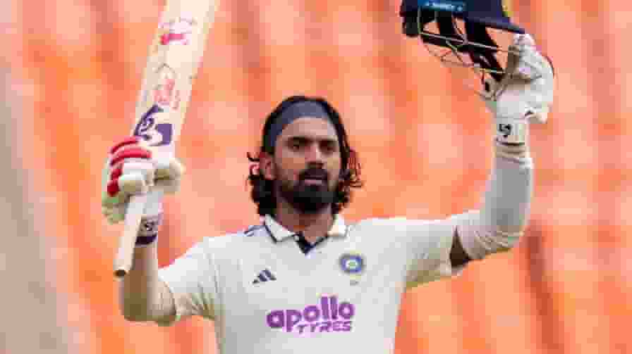 KL Rahul Century Celebration