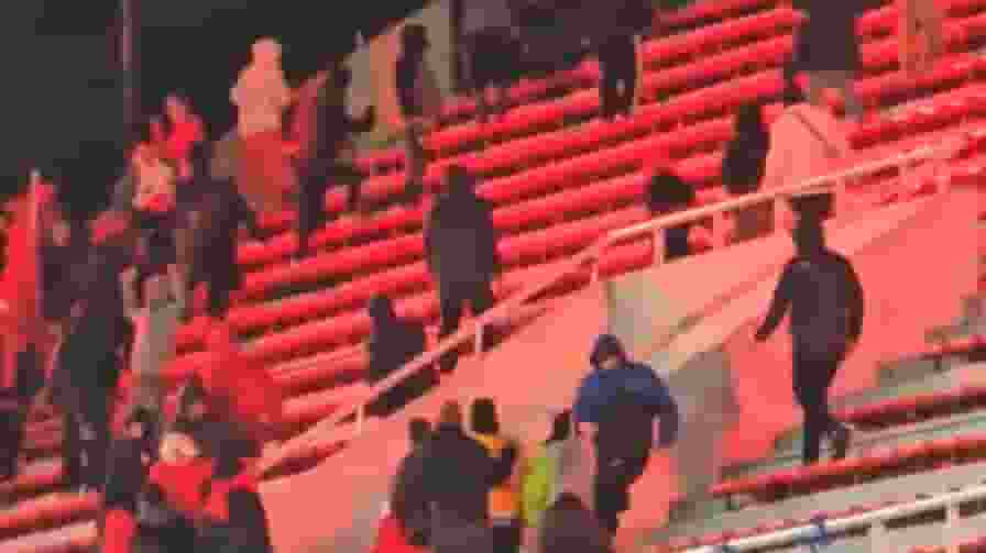 Violence in Football Match