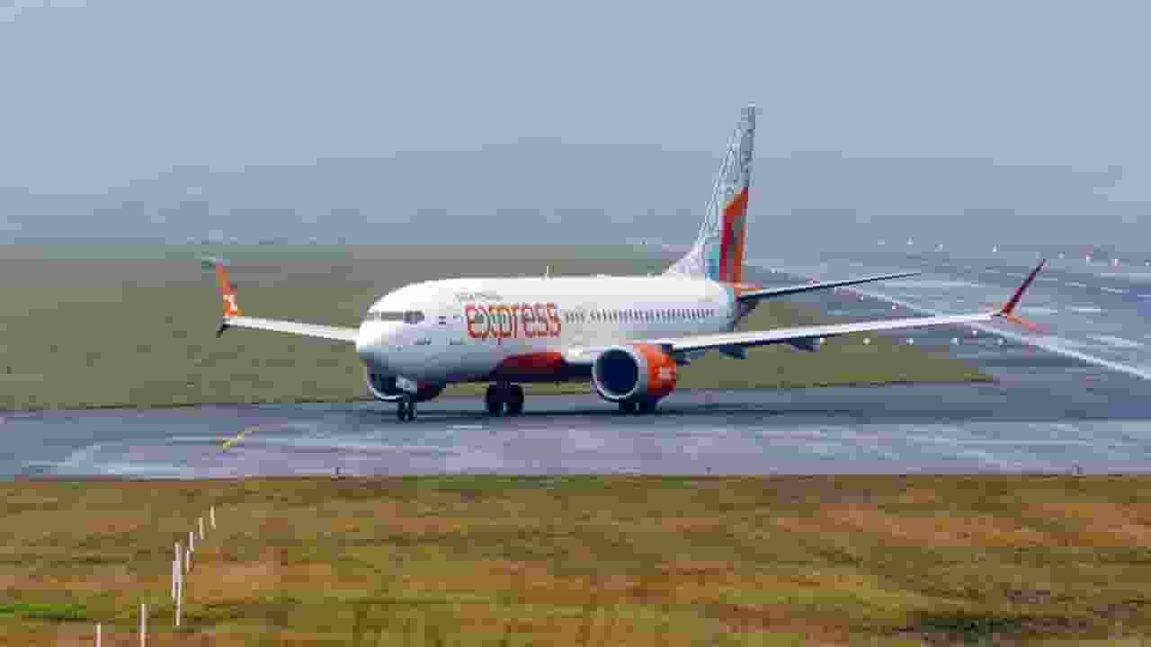 Indore airport runway