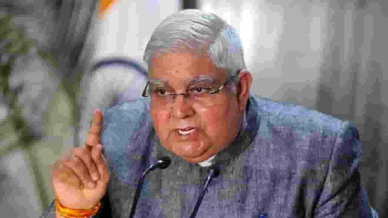 Jagdeep Dhankhar। Photo Credit: PTI