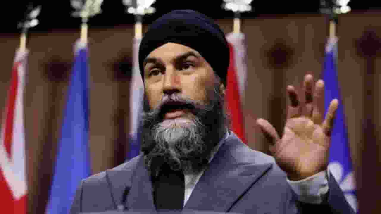 Jagmeet Singh Warns trump 