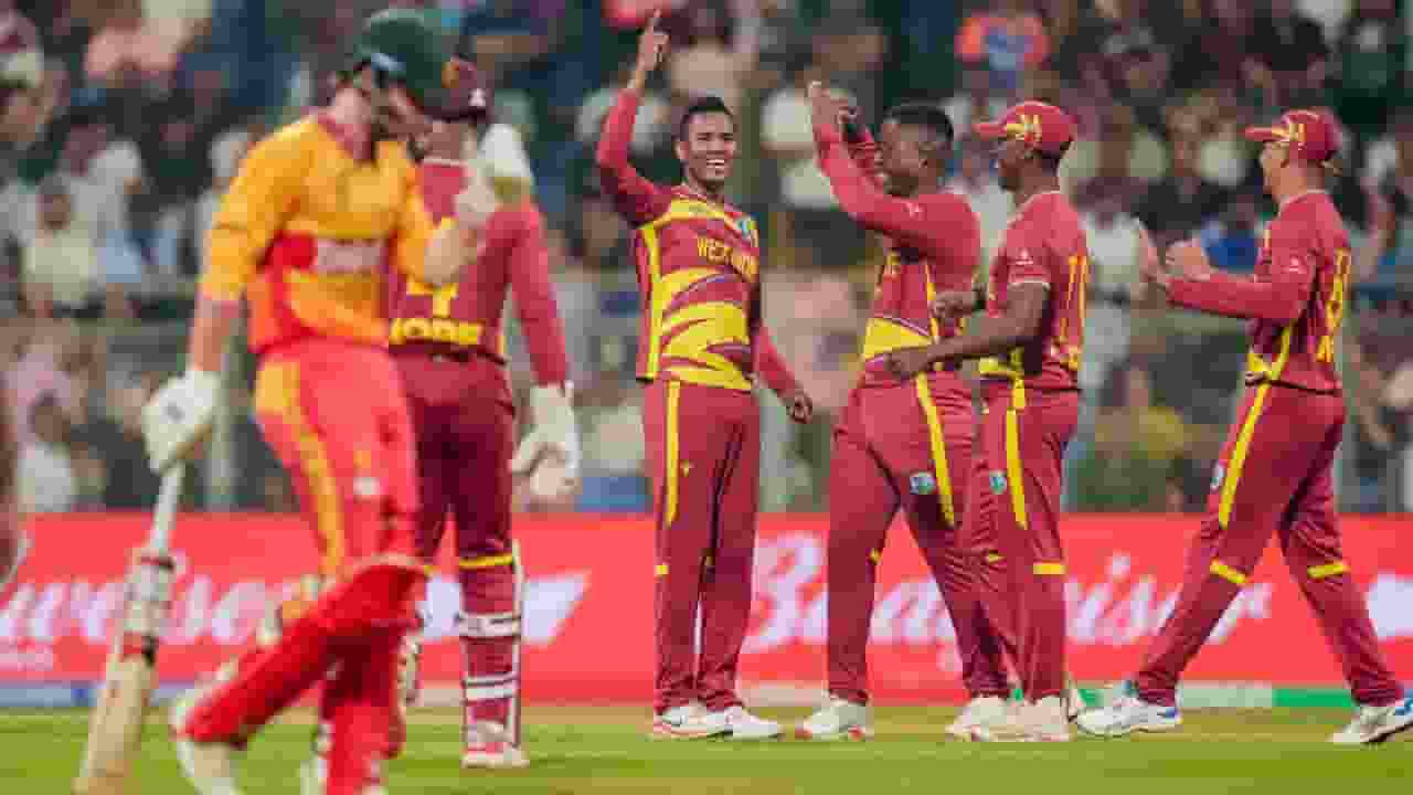 T20WC 2026 WI vs ZIM Highlights