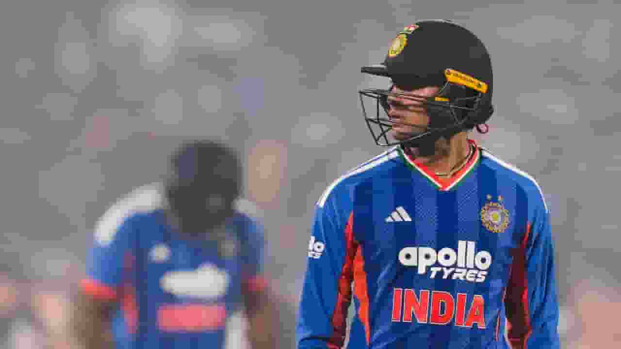 Abhishek Sharma duck against Pakistan