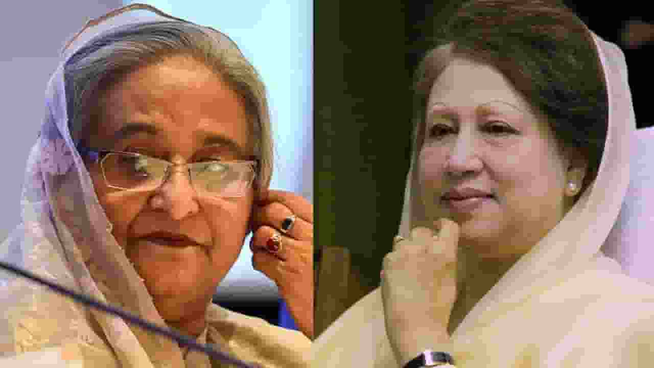 Khaleda zia and sheikh haseena : Creative Image