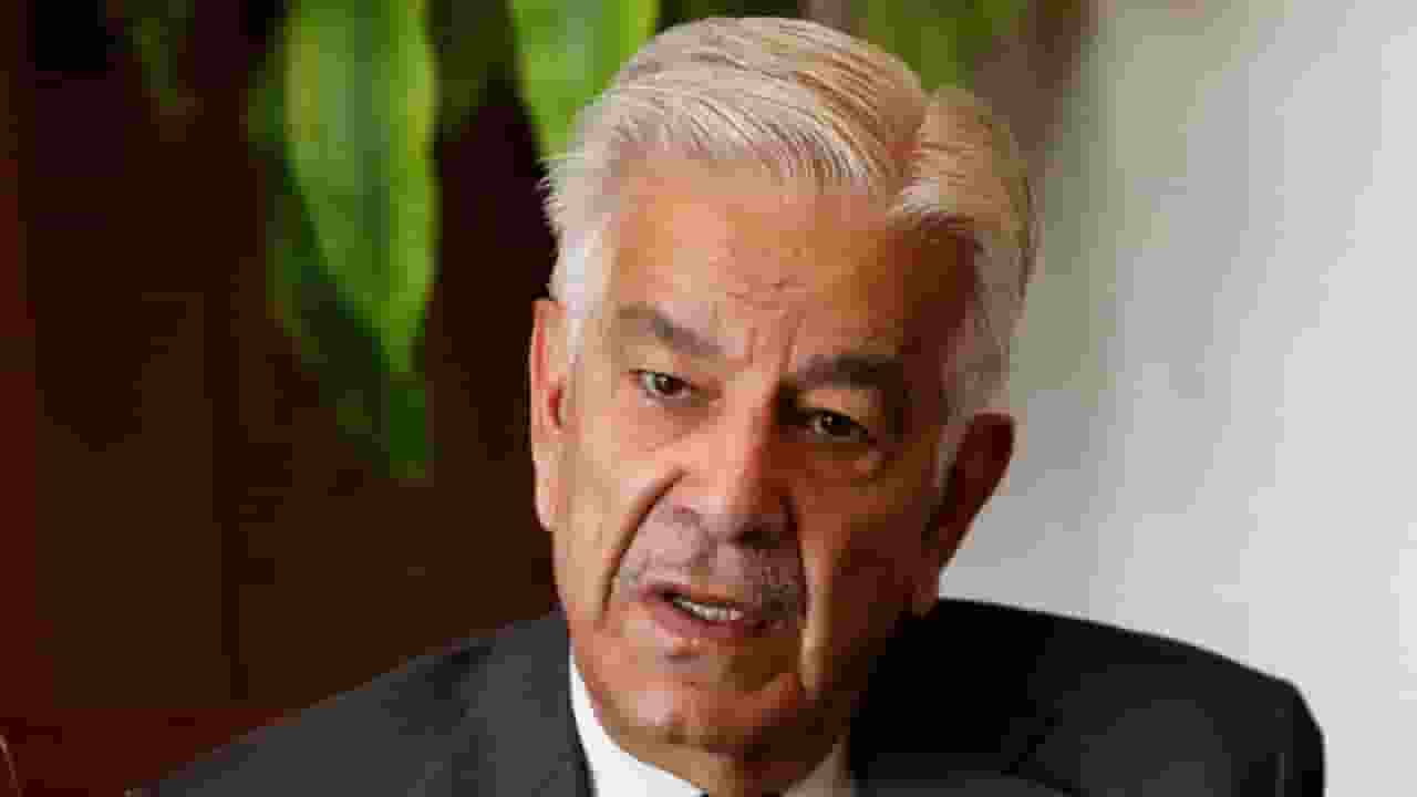 Pakistan Defence Minister Khawaja Asif.