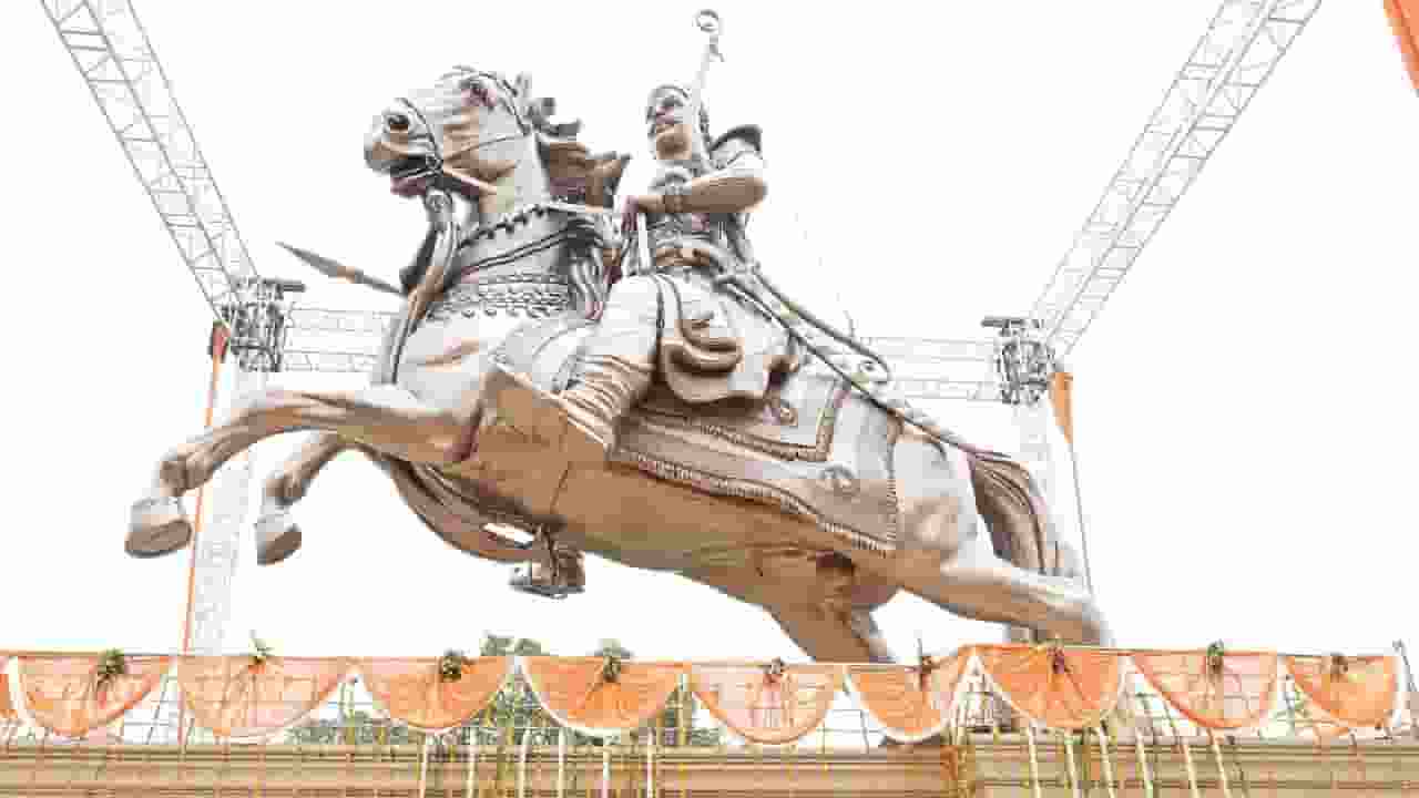 Maharaja Suheldev Statue । Photo Credit: X