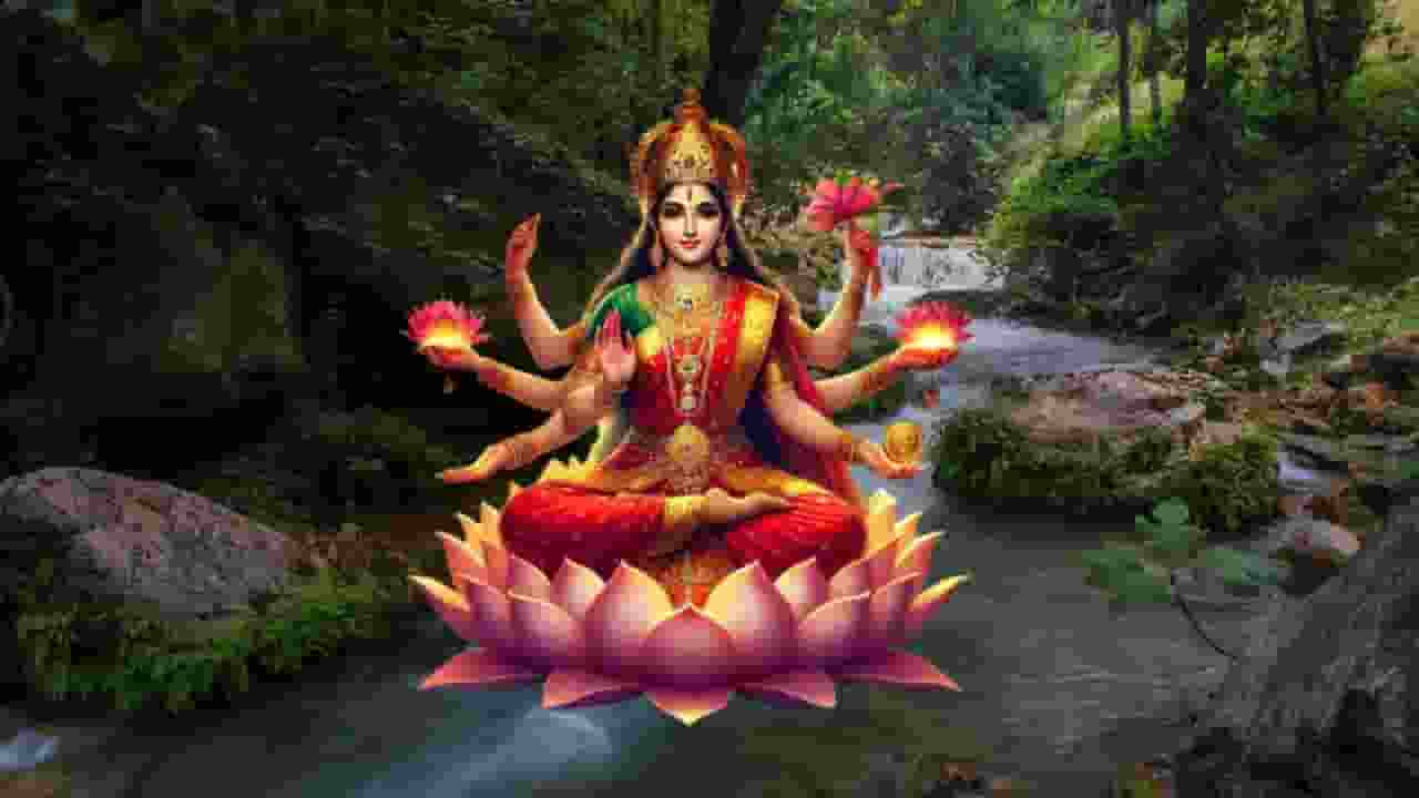 Image of Goddess lakshami